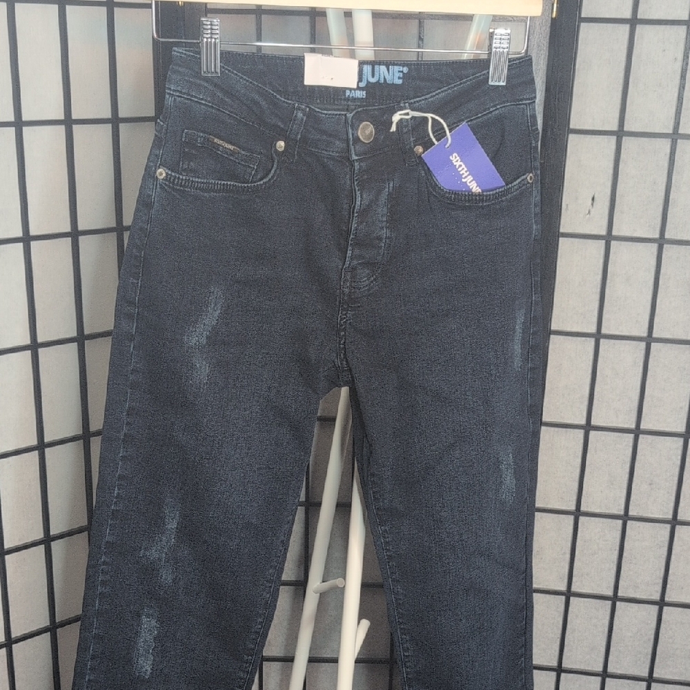 SIXTH JUNE Dark Wash Denim Jeans